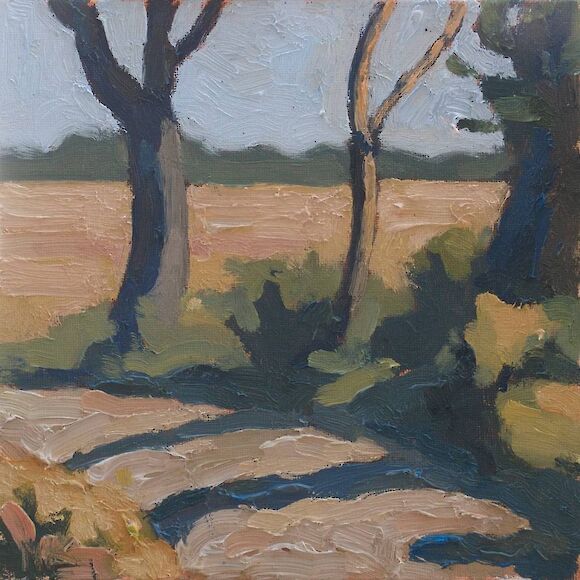 Road to Altenkirchen, 20x20cm