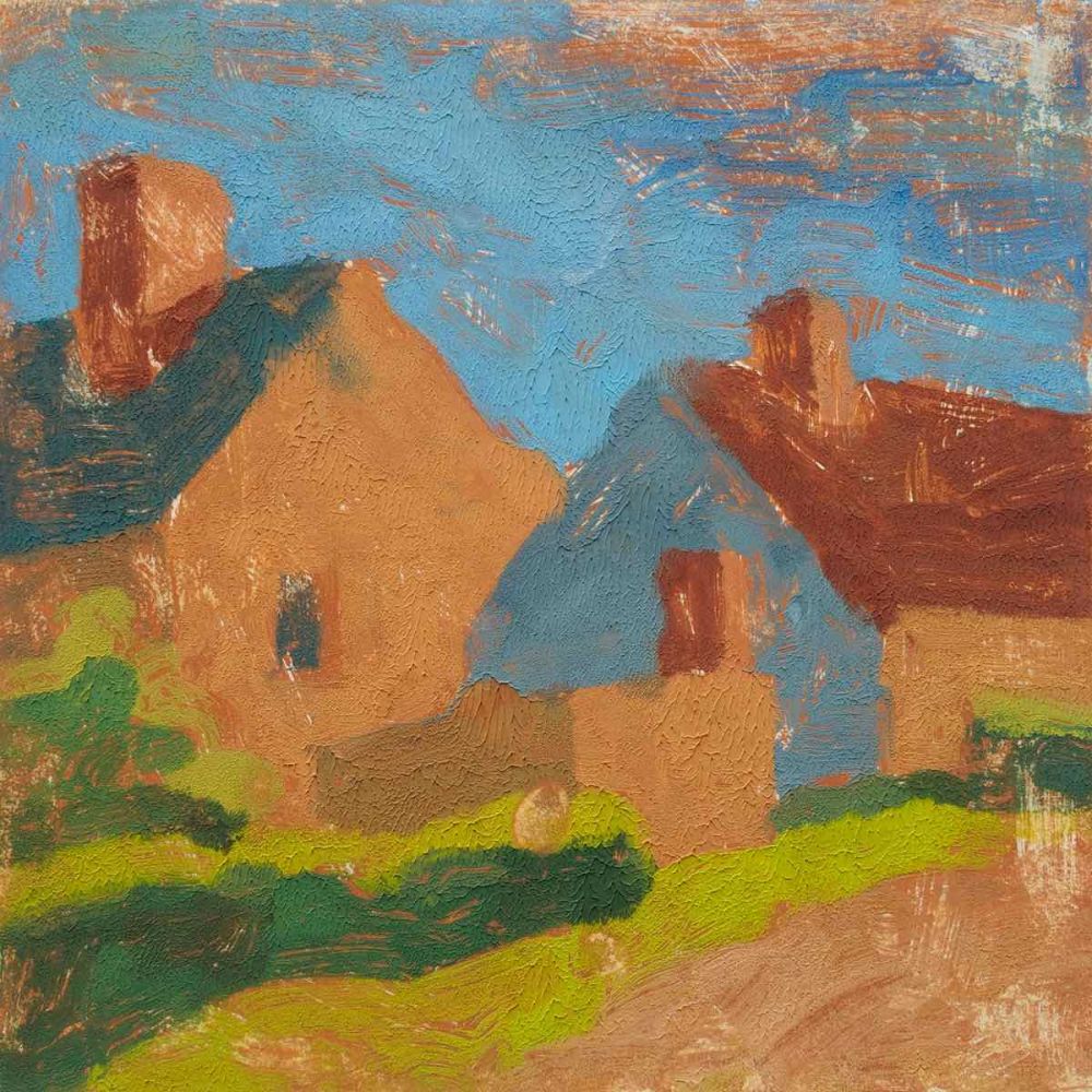 Altthymen, oil monotype