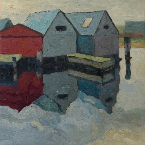 boat sheds – Darß