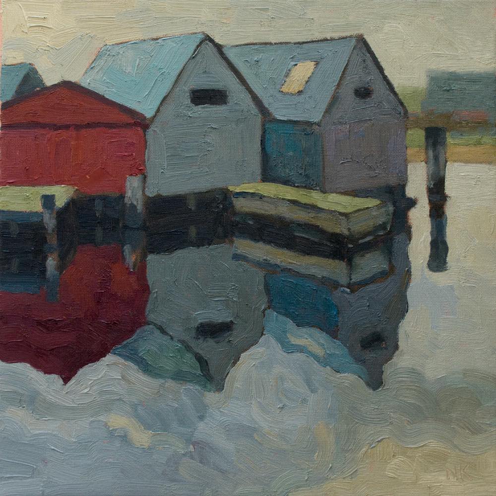 boat sheds – Darß