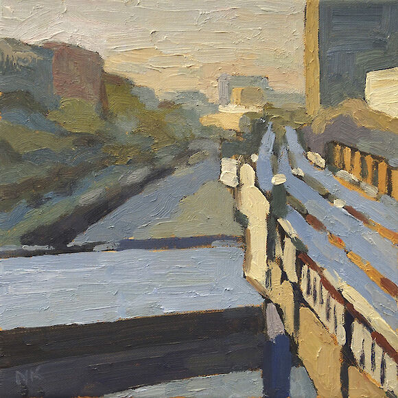 Along the U-Bahn in Berlin-Kreuzberg