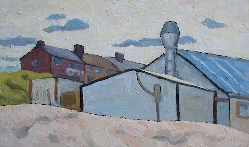 Katwijk beach, 30x50cm