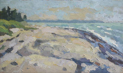 West beach Darß, 30x50cm