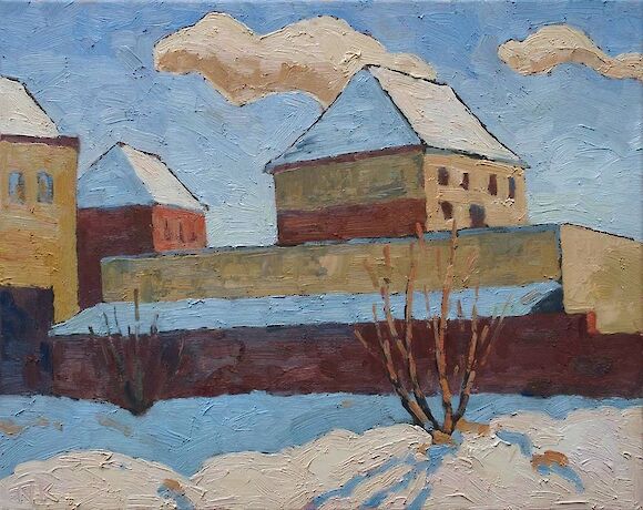 Berlin, Nalepastraße, 40x50cm