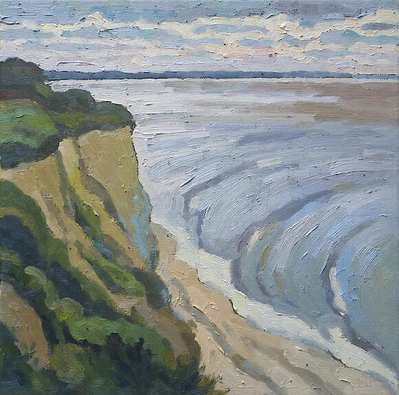 Near Ahrenshoop, 40x40cm, oil