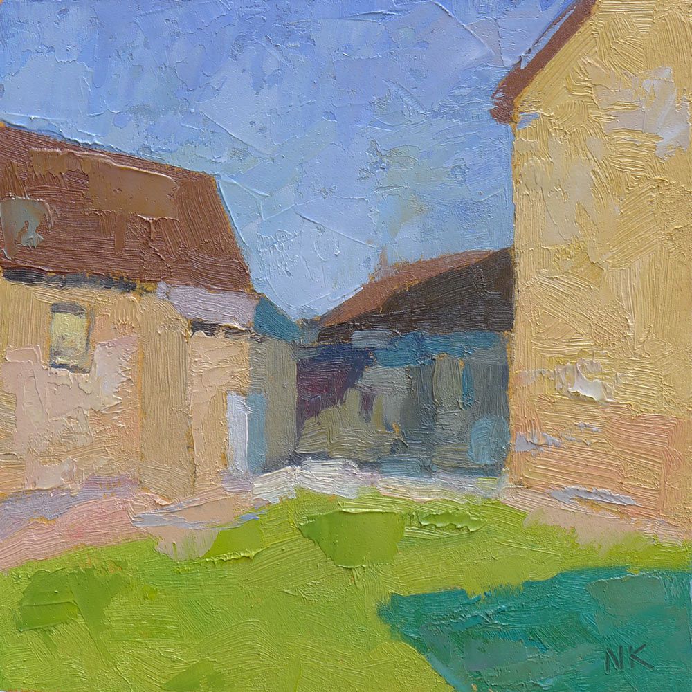 Backyard in Fürstenberg