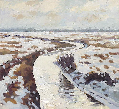 Winterlandschaft Uckermark