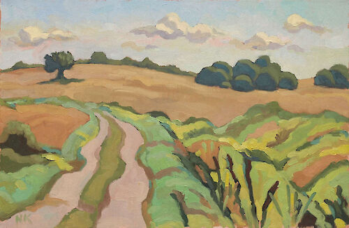 Landscape in Lithuania