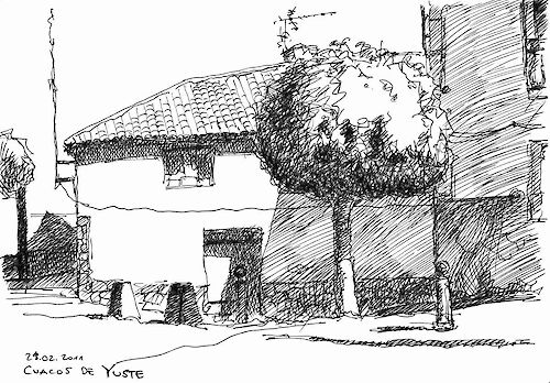 Cuacos de Yuste, ink