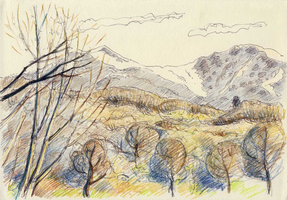 Spring in the mountains