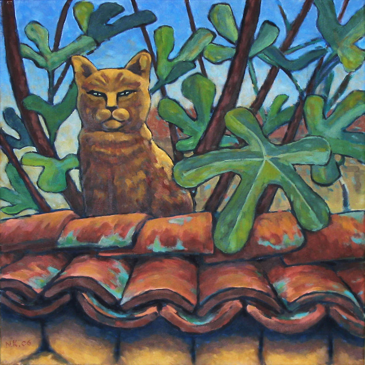 Die Katze der Nachbarn