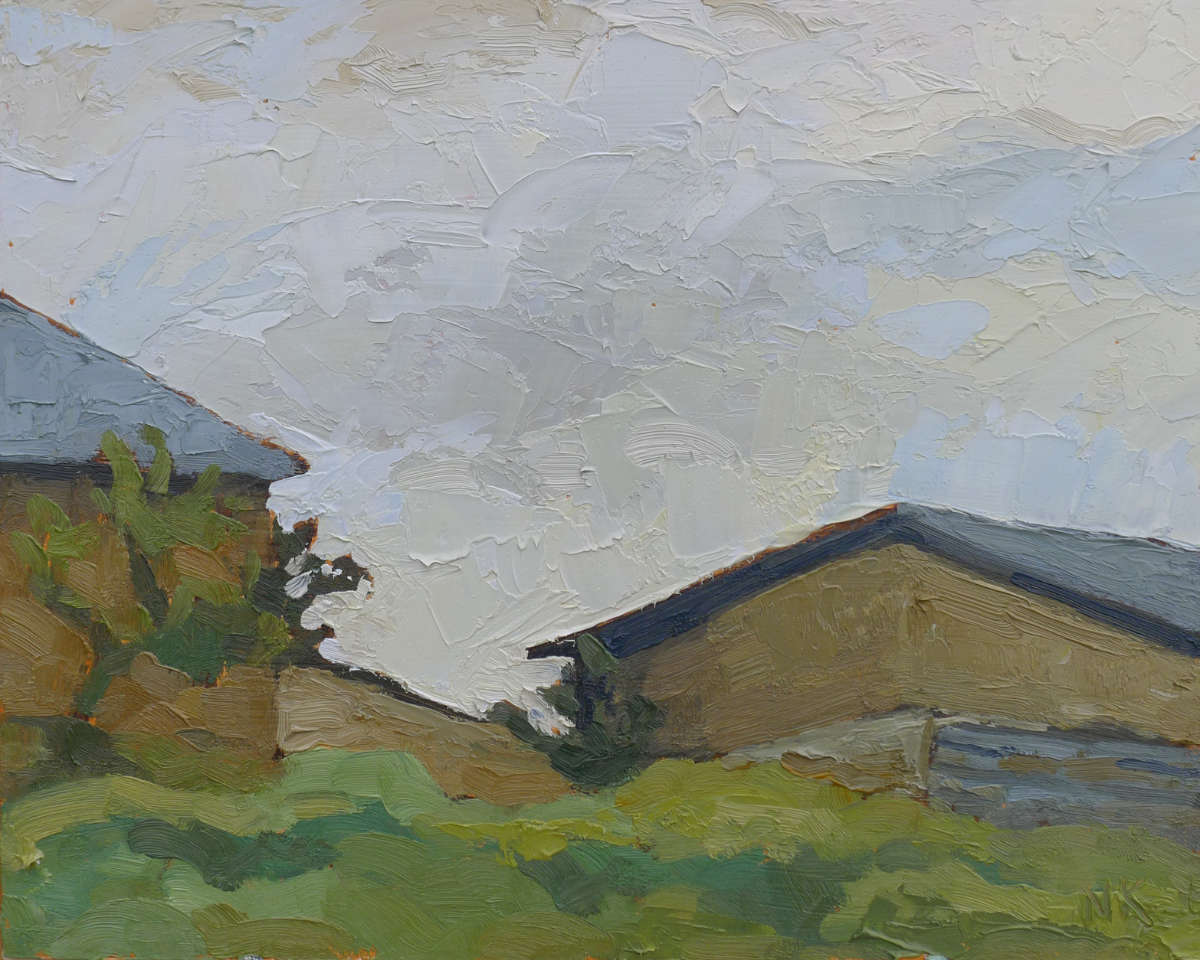 Altthymen Baracken, 20x25cm