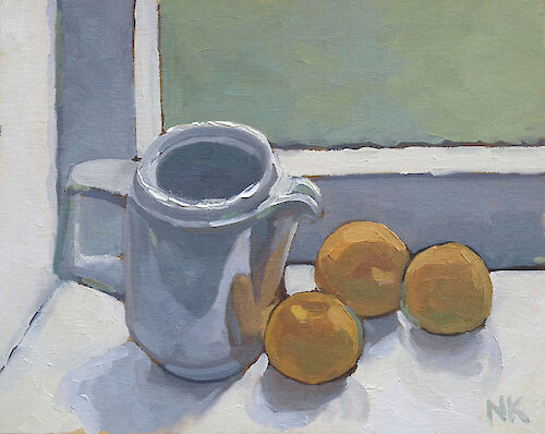 Apricot still life