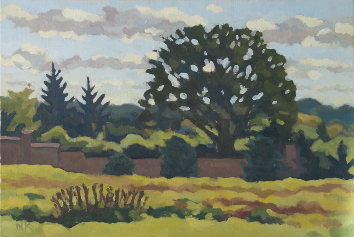 Monastery garden Lehnin, 40x60cm