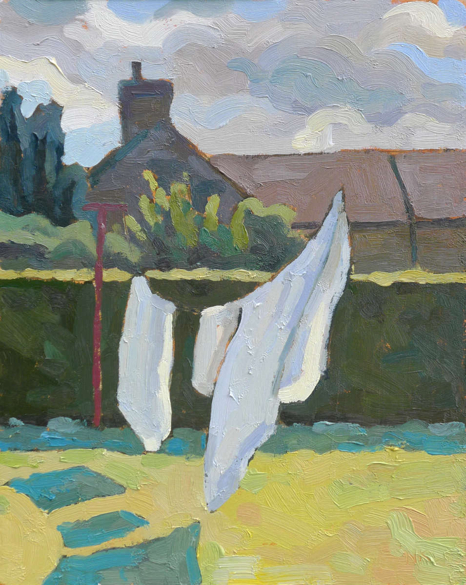 Irische Wäsche, 30x24cm