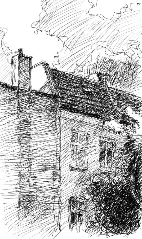 Berliner Brandwand aus Friedrichshain