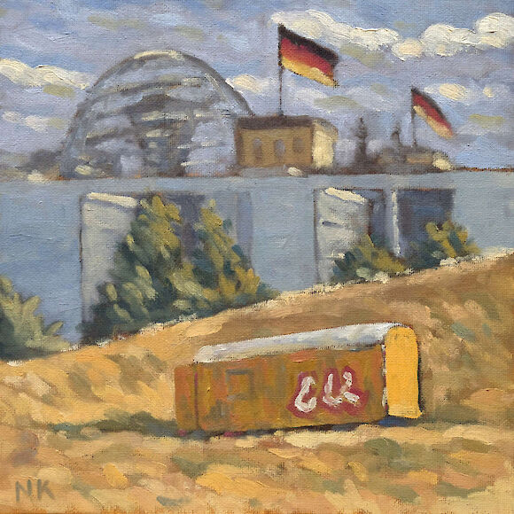 View to the Bundestag