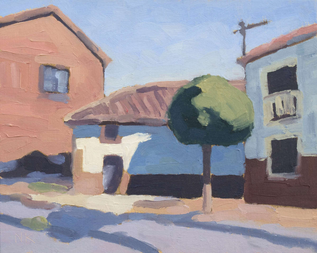 Straßenszene, Extremadura