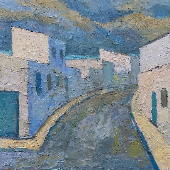 Calle en Extremadura | 40x40cm