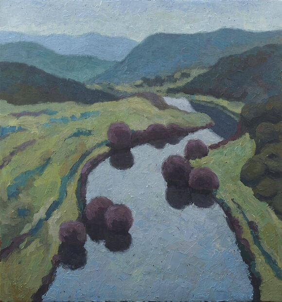 Rio in Extremadura 75x70cm