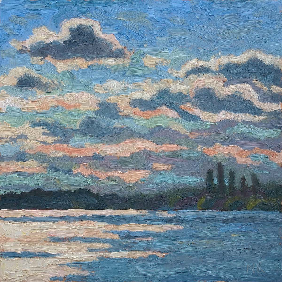 Sky over Lake Müggelsee