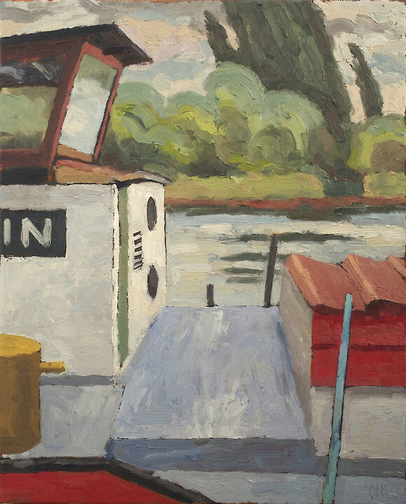 Ship painting, Berlin