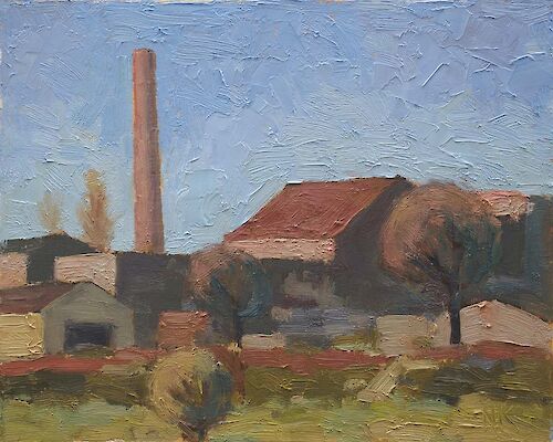 Dresden, old factory