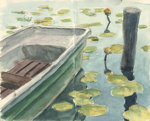boat in Lychen