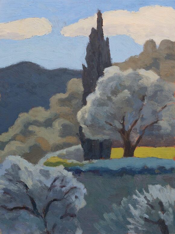 Ligurian landscape, 40x30cm, oil