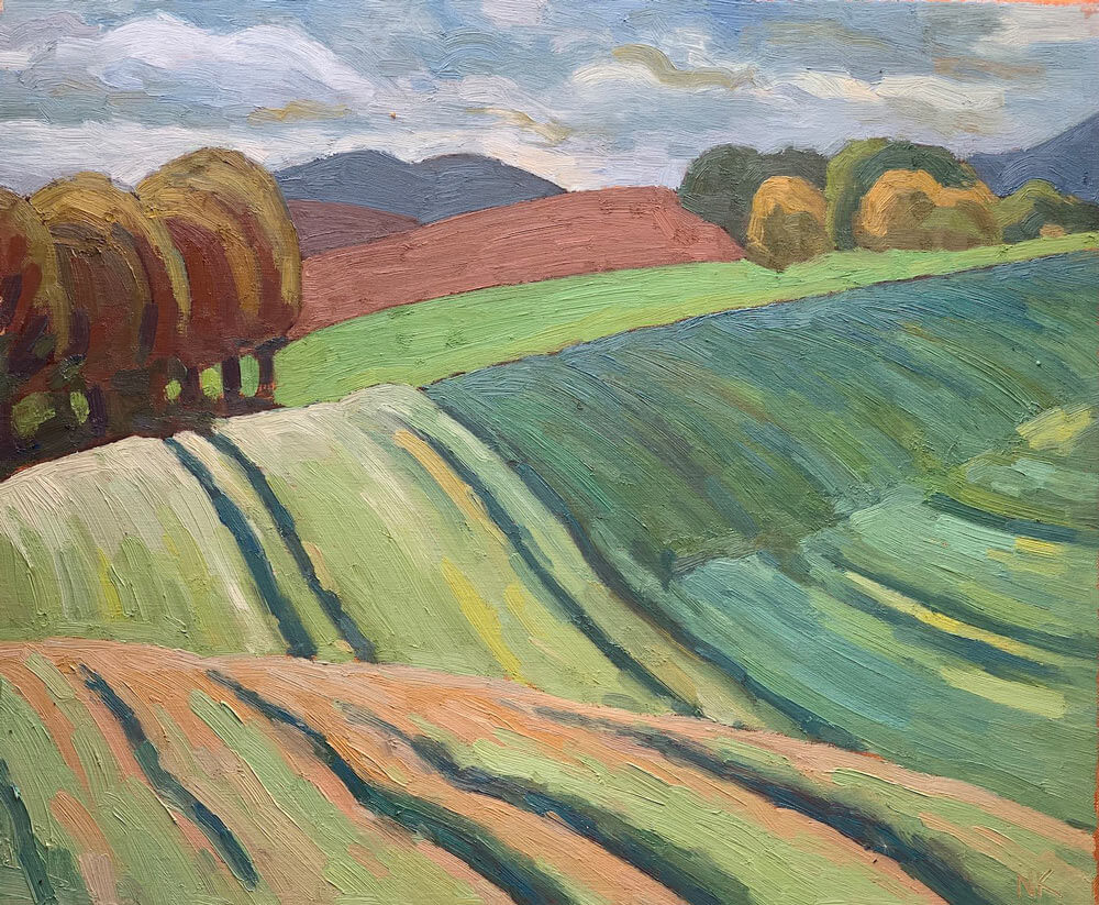 Landschaft bei Zittau