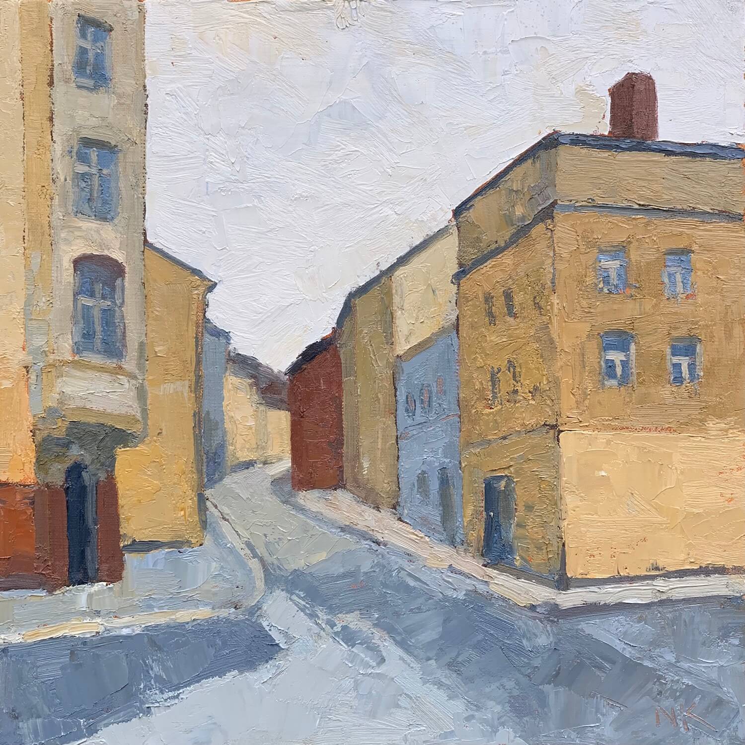Zittau, oil