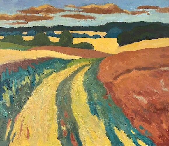 Sommerlandschaft  bei Belzig