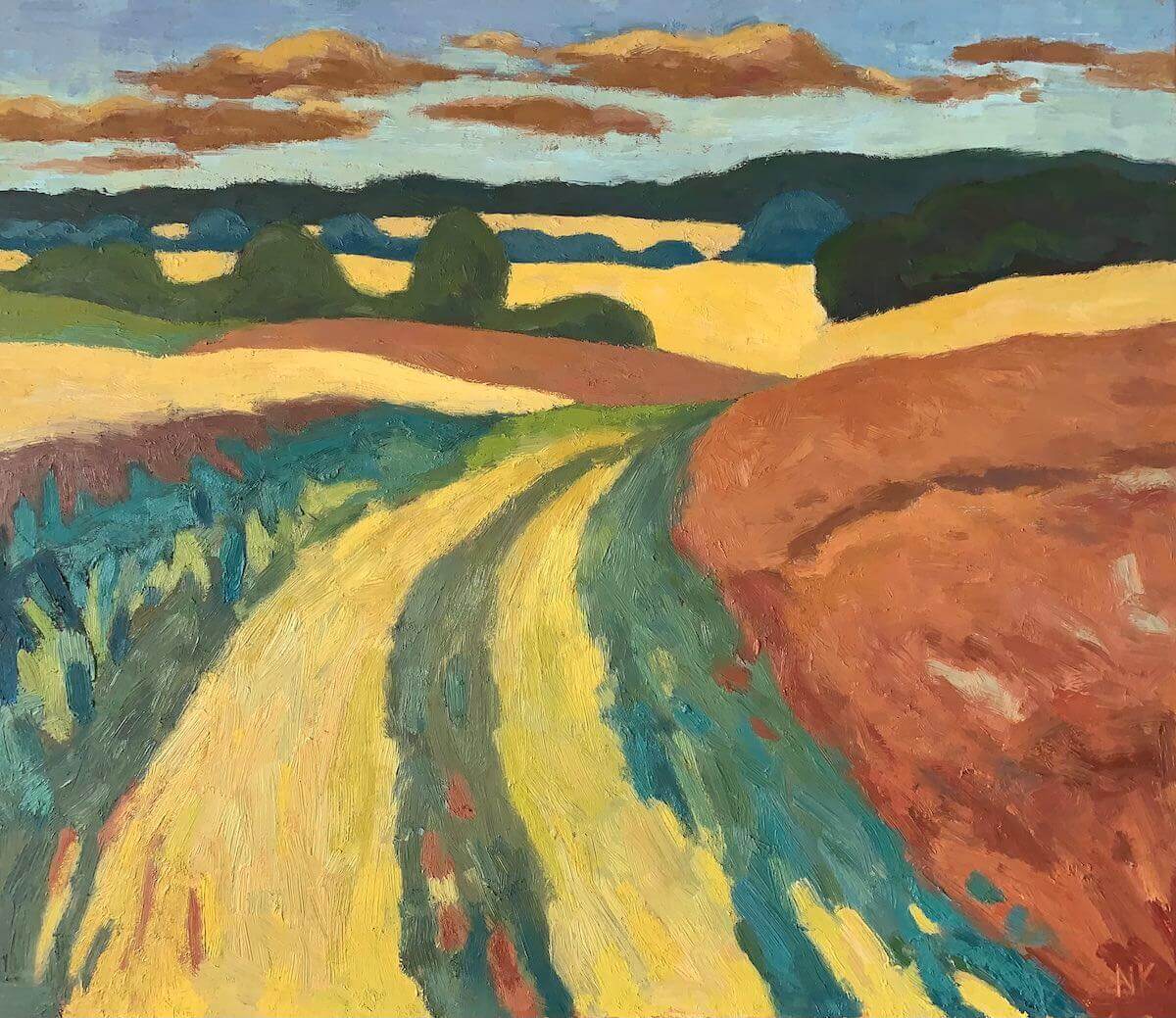 Sommerlandschaft  bei Belzig