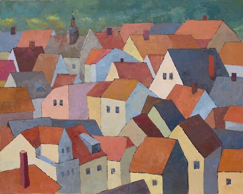 rooftops landscape, 2024