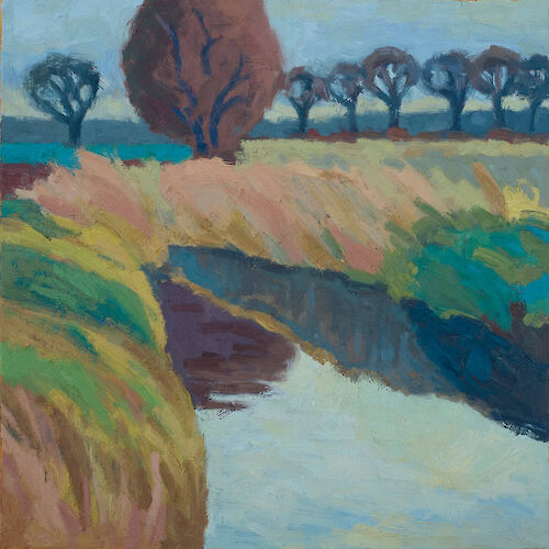 Autumn along the channel