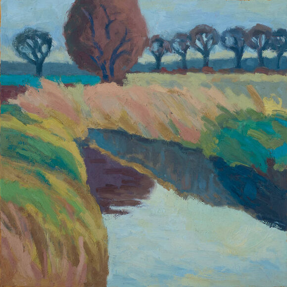 Autumn along the channel