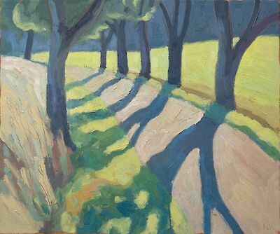 Allee im August